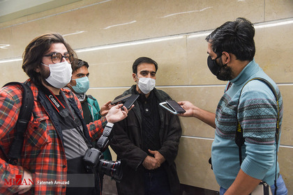 بازدید خبرنگاران از ایستگاه مترو برج میلاد

