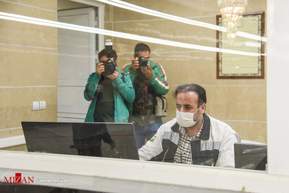 بازدید خبرنگاران از ایستگاه مترو برج میلاد
