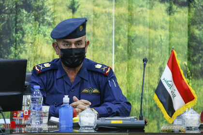 سرلشکر سمیر زکی حسین فرمانده هوانیروز ارتش عراق در دیدار فرماندهان هوانیروز 