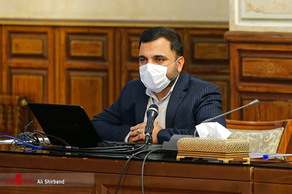 زارع پور رئیس مرکز آماور و فناوری اطلاعات قوه قضاییه در جلسه شورای راهبردی دادرسی الکترونیکی
