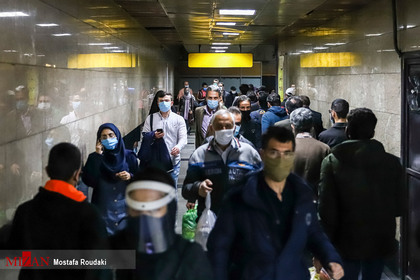 وضعیت مترو تهران بعد از ساعت ۱۸

