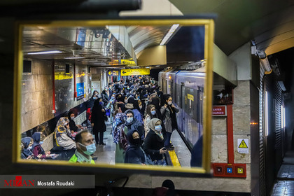 وضعیت مترو تهران بعد از ساعت ۱۸
