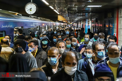 وضعیت مترو تهران بعد از ساعت ۱۸