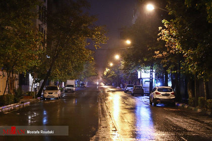 منع تردد شبانه در تهران
