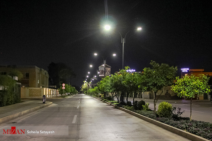 منع تردد شبانه در شیراز
