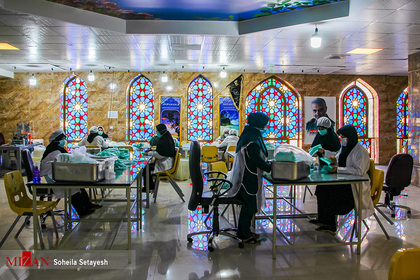 کارگاه تولید ماسک - شیراز
