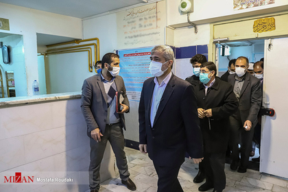 بازدید علی القاصی دادستان عمومی و انقلاب تهران از زندان رجایی شهر