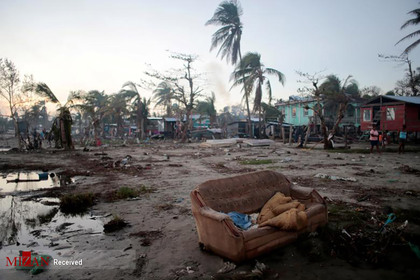خسارات ناشی از طوفان لوتا در نیکاراگوئه.