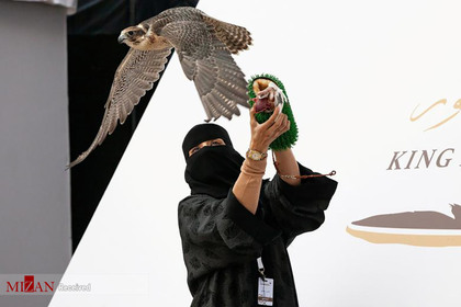 اولین زن سعودی که در صلاحیت شرکت در فستیوال شاهین های عربستان را پیدا کرد.