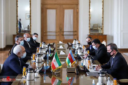 دیدار وزیر امور خارجه جمهوری آذربایجان با ظریف
