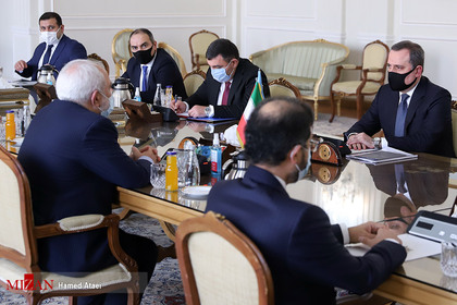 دیدار وزیر امور خارجه جمهوری آذربایجان با ظریف
