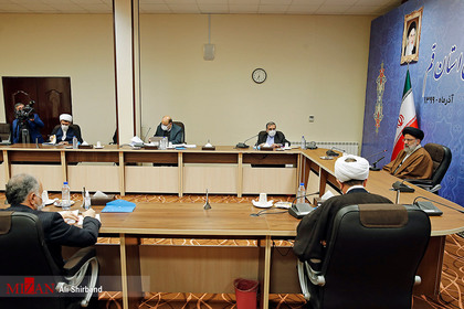 جلسه شورای قضایی استان قم با حضور رئیس قوه قضاییه
