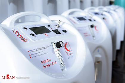 واگذاری ۴۰۰ دستگاه اکسیژن‌ساز خانگی صلیب سرخ به هلال‌احمر
