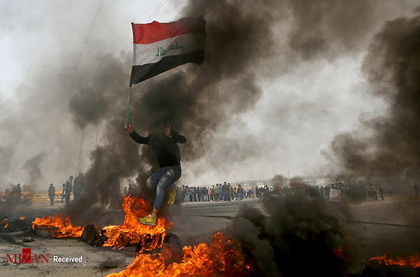 اعتراضات در عراق.