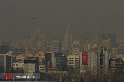 هوای تهران در وضعیت قرمز
