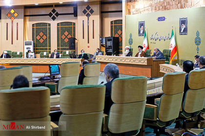 حضور رئیس قوه قضاییه در جلسه شورای اداری استان کرمانشاه