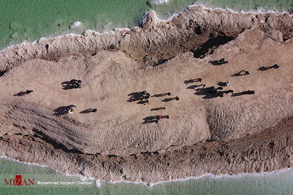 پرسه‌ی کرونا در ساحل دریاچه شهداد
