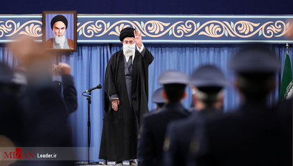 رهبر معظم انقلاب اسلامی در دیدار فرماندهان و کارکنان نیروی هوایی ارتش 
