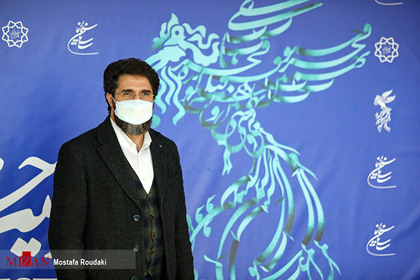 محمدرضا مصباح تهیه کننده ، در هشتمین روز از سی و نهمین جشنواره فیلم فجر
