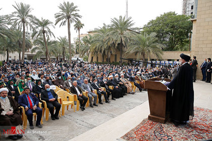 سخنرانی آیت الله رییسی رییس قوه قضاییه در مراسم بزرگداشت چهل و دومین سالگرد پیروزی انقلاب اسلامی  - عراق