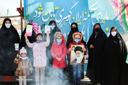 راهپیمایی ۲۲ بهمن در اهر