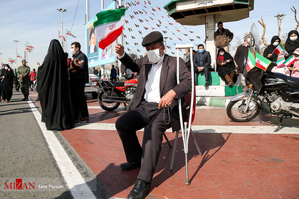 آغاز راهپیمایی ۲۲ بهمن در تهران
