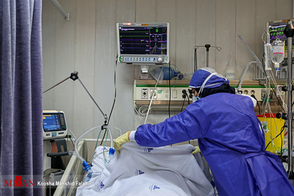 فوت یک بیمار مبتلا به کرونا در تهران.