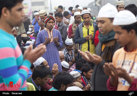 مراسم مذهبی پیشوا اجتماع در بنگلادش