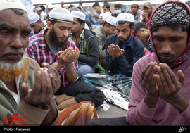  مراسم مذهبی پیشوا اجتماع در بنگلادش