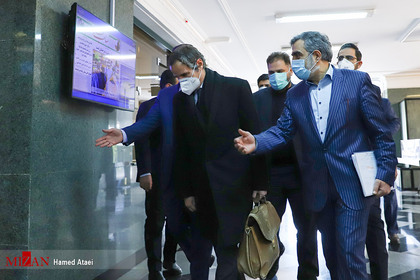 دیدار مدیرکل آژانس بین‌المللی انرژی اتمی و رئیس سازمان انرژی اتمی ایران