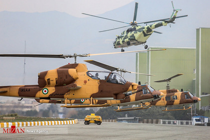 مراسم تحویل دهی انواع هواپیما و بالگرد اورهال شده به ارتش جمهوری اسلامی
