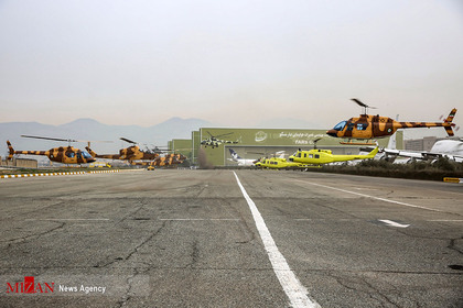 مراسم تحویل دهی انواع هواپیما و بالگرد اورهال شده به ارتش جمهوری اسلامی
