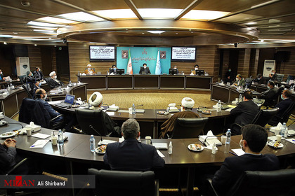 حضور رئیس قوه قضاییه در جلسه شورای قضایی استان آذربایجان غربی
