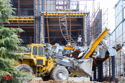 آغاز تخریب ساخت و ساز‌های غیر قانونی در کلاک
