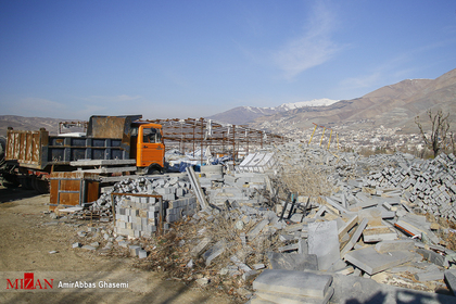 ادامه تخریب ساخت و ساز‌های غیرقانونی در کلاک
