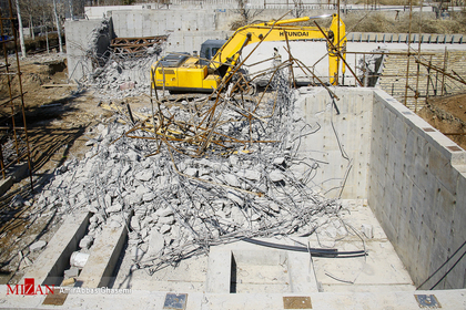 ادامه تخریب ساخت و ساز‌های غیرقانونی در کلاک
