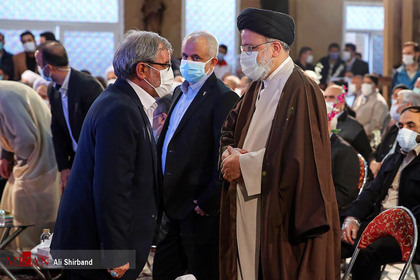 آیت الله رئیسی رئیس قوه قضاییه در بیست و یکمین کنگره سرداران و چهارهزار شهید منطقه ۱۷ تهران 