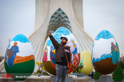 تخم مرغ رنگی‌های نوروز تهران
