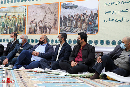 دیدار رئیس قوه قضاییه با خانواده‌های شهدای استان مازندران