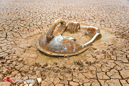خشک شدن آب سد خاکی عبدل آباد - بجنورد