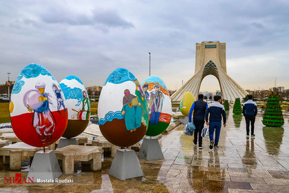 تخم مرغ رنگی‌های نوروز تهران