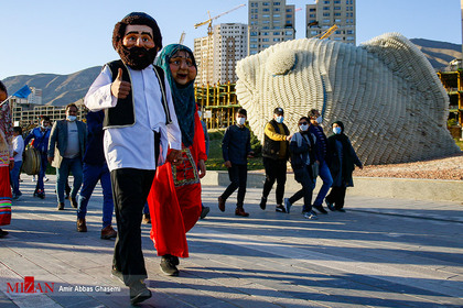 جشنواره عروسک‌های نوروزی در دریاچه چیتگر
