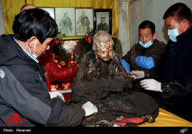 مومیایی یک راهب چینی 