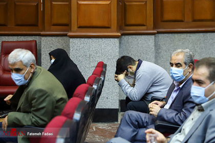 هشتمین جلسه رسیدگی به اتهامات محمد امامی و دیگر متهمان به ریاست قاضی مسعودی مقام