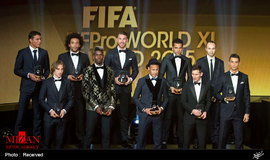 مراسم انتخاب برترین های فوتبال جهان