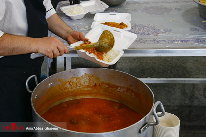 آئین افتتاح آشپزخانه طرح اطعام مهدوی
