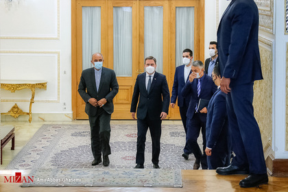 دیدار نیکلا ساکوویچ، وزیر امور خارجه صربستان با محمدجواد ظریف وزیر امور خارجه کشور