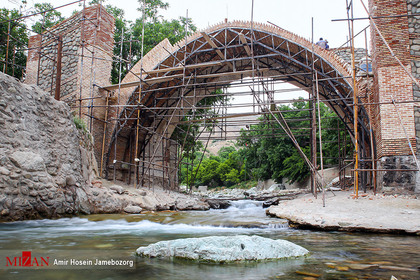 مرمت و بازسازی پل تاریخی «کن»
