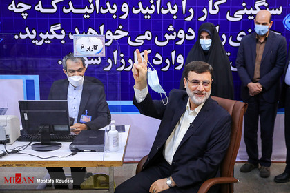 امیرحسین قاضی‌زاده هاشمی در انتخابات 1400