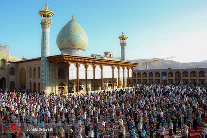 اقامه نماز عید سعید فطر در شیراز 
